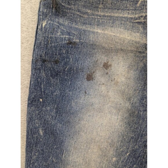 Denim & Rivets Jeans Mens 40 Blue Distressed Stretch Paint Splatter DR1923 - Picture 3 of 16
